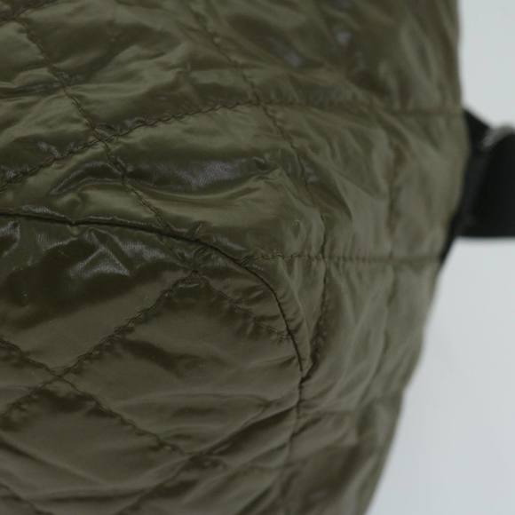 BURBERRY Waist bag Nylon Khaki Auth ti1479 - Picture 8 of 16